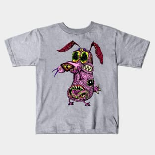 Scared Dog Kids T-Shirt